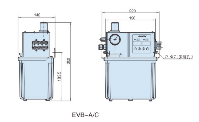 Evb 尺寸